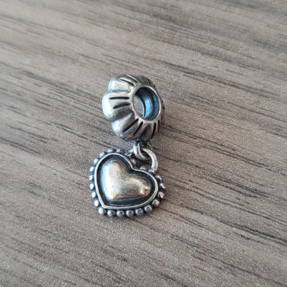 Heart "sister" pandora charm